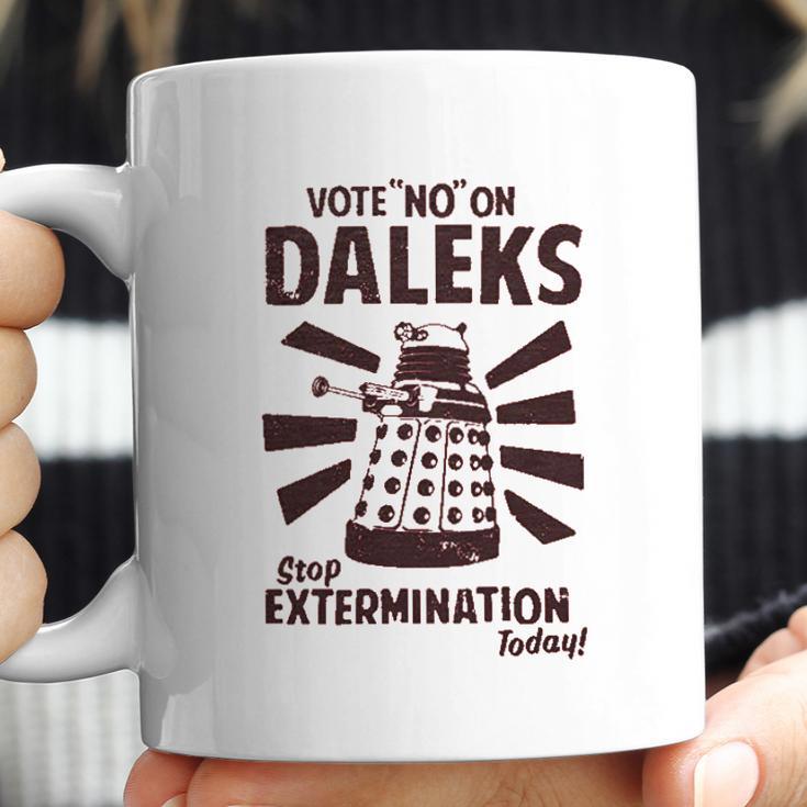 Ripple Junction Doctor Who Vote No To Daleks Adult Coffee Mug