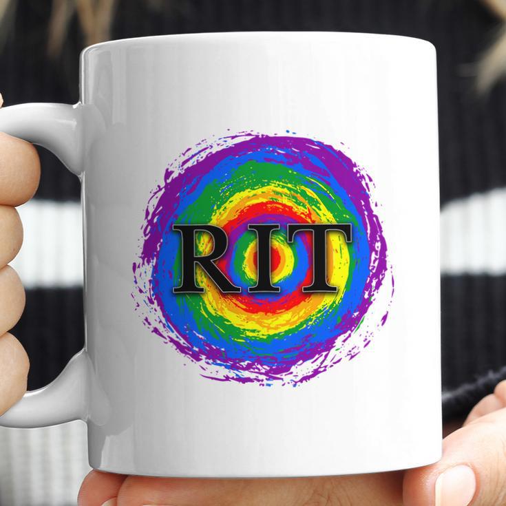 Rochester Institute Of Technology University Rainbow Flag 2020 Coffee Mug