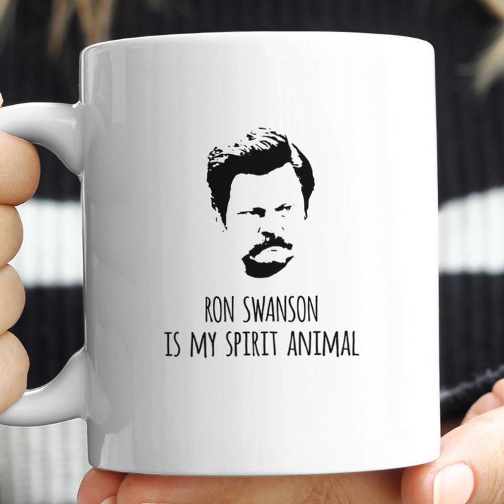 Ron Swanson Is My Spirit Animal Coffee Mug