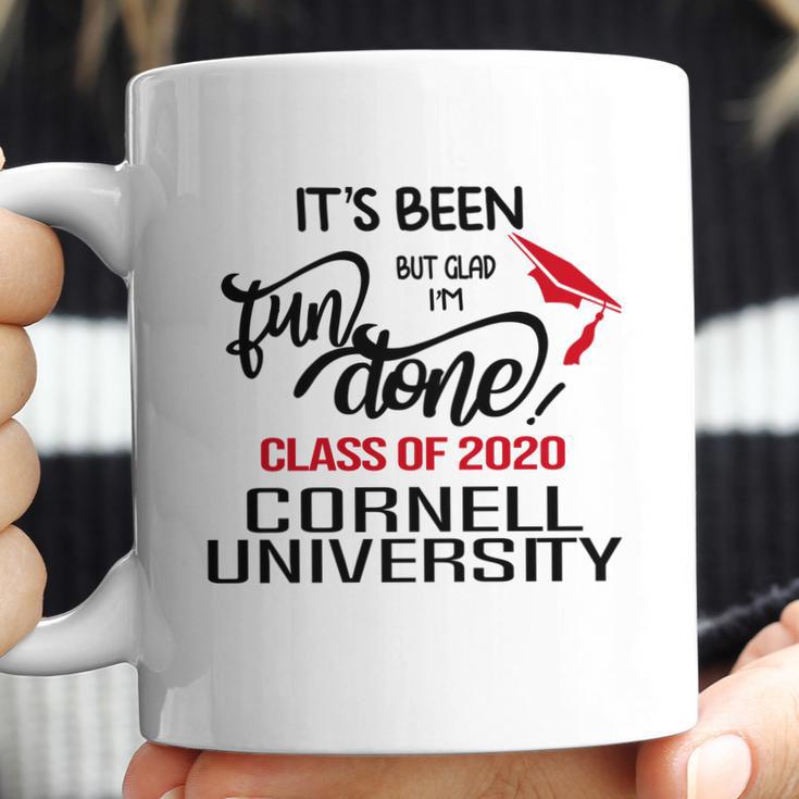 Senior 2020 Graduation Fun Done Cornell University 2020 Coffee Mug