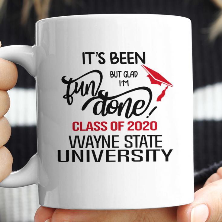 Senior 2020 Graduation Fun Done Wayne State University 2020 Coffee Mug