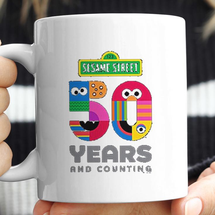 Sesame Street 50 Years Coffee Mug