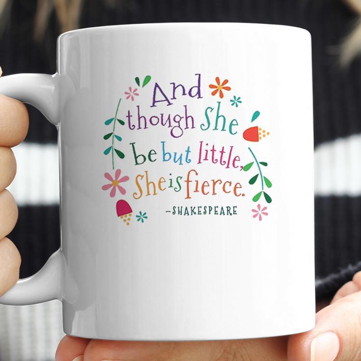 She Is Fierce Funny Shakespeare Quote Coffee Mug