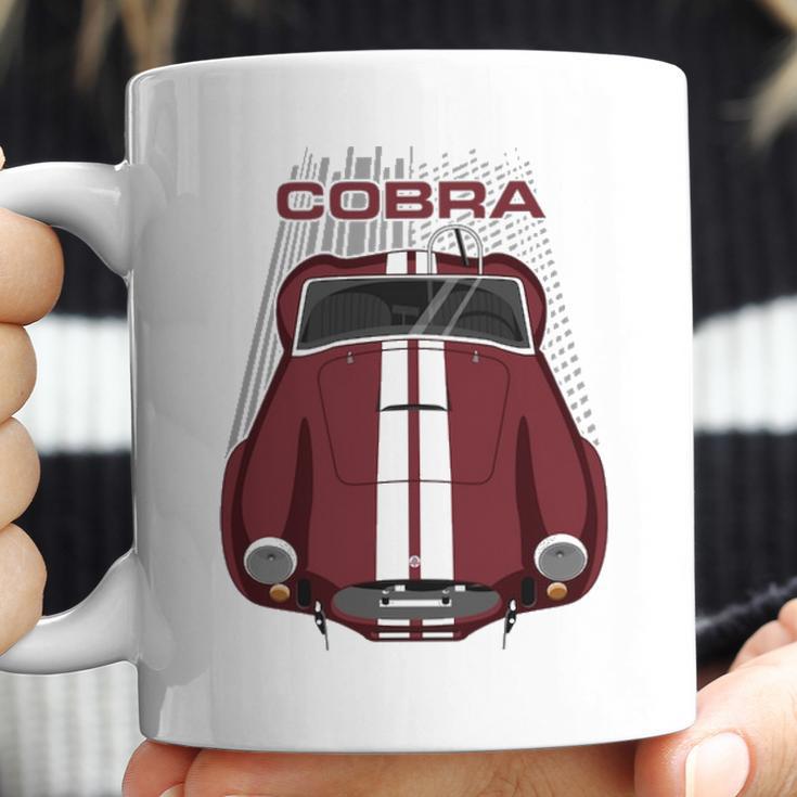 Shelby Ac Cobra 427 Maroon Coffee Mug