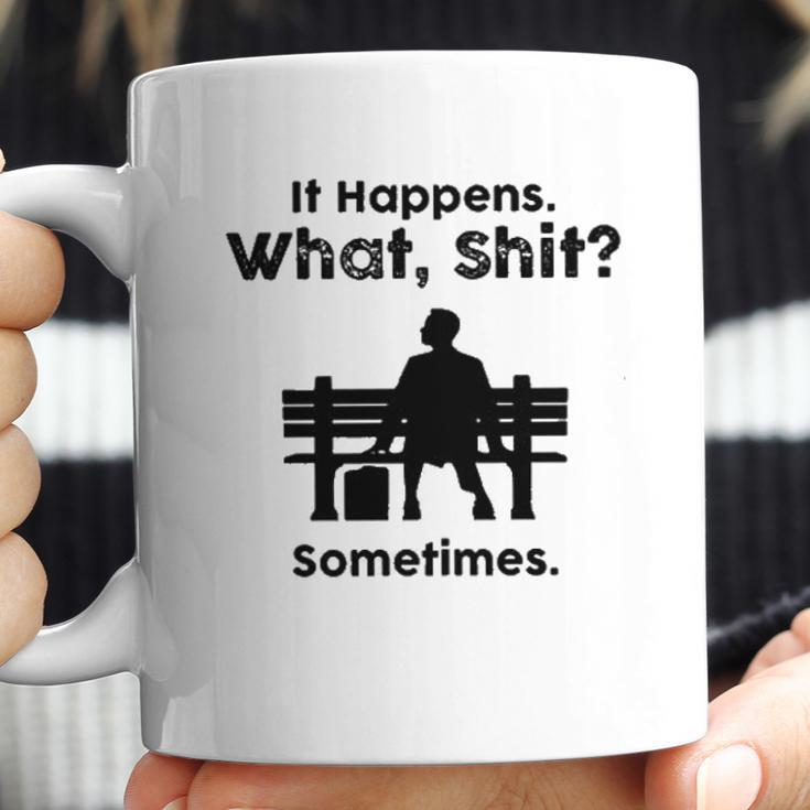 Sht Happens Classic Movie Romance Comedy Coffee Mug