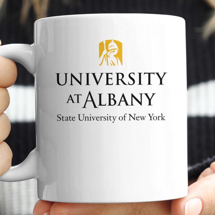 Simple Logo State University Of New York Albany Coffee Mug