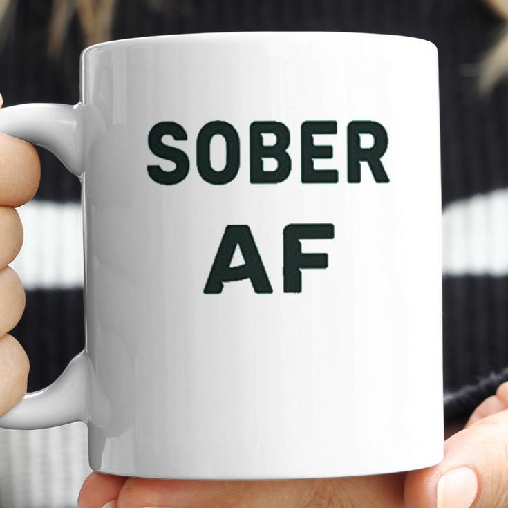 Sober Af Ladies Sobriety Coffee Mug