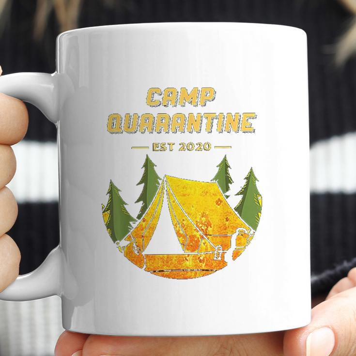 Social Distancing Funny Camping Coffee Mug