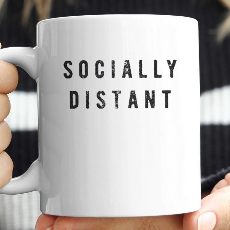 Socially Distant Funny Social Distancing Coffee Mug