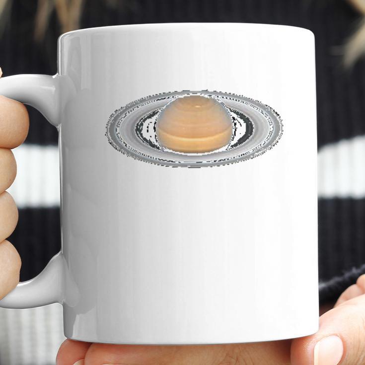 Space Stuff Saturn By Hubble Coffee Mug