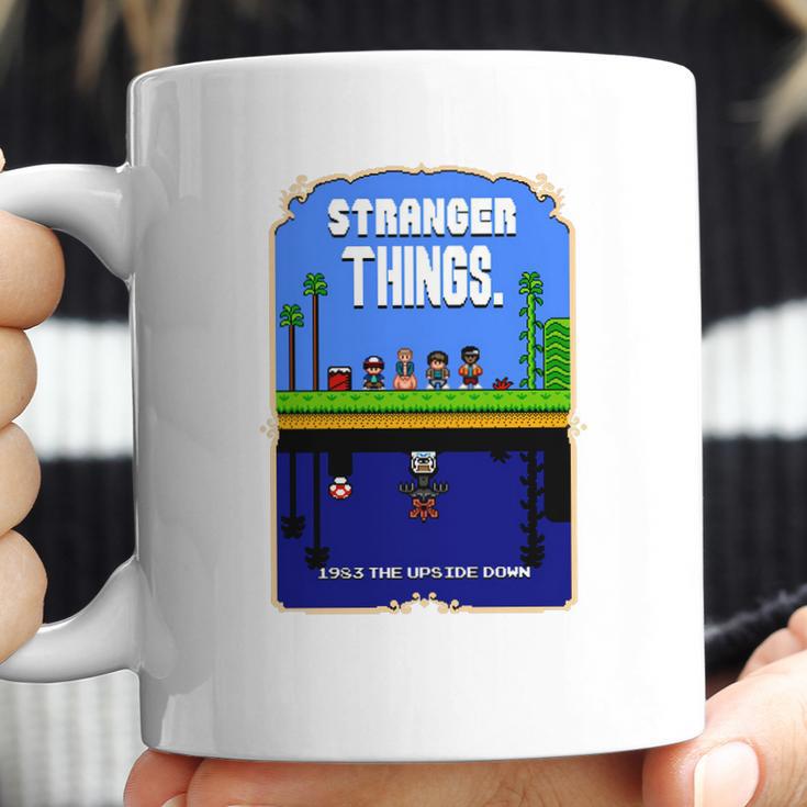 Stranger Things Mario Bros 2 Pixel Art Mashup T-Shirt Coffee Mug