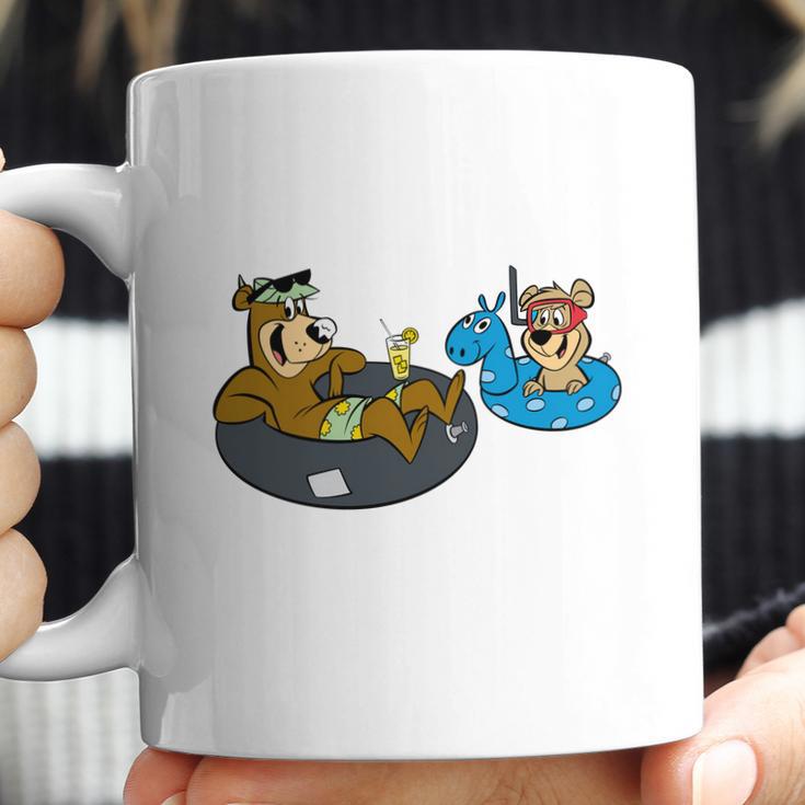 Swimming Yogi Bear Coffee Mug