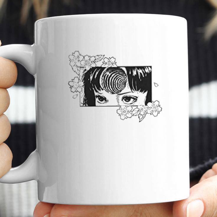 Terror Junji Ito Tomie Floral Coffee Mug