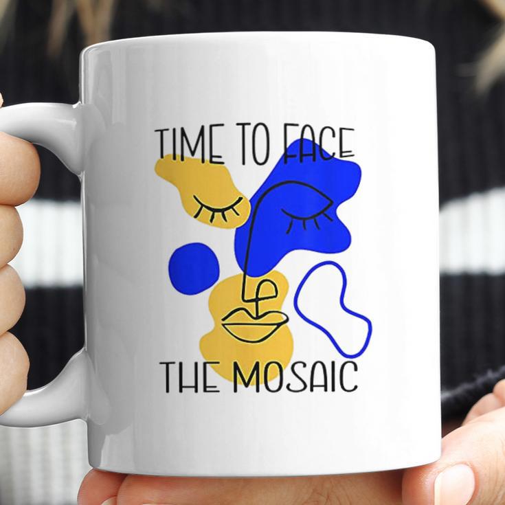 Time To Face The Mosaic Coffee Mug