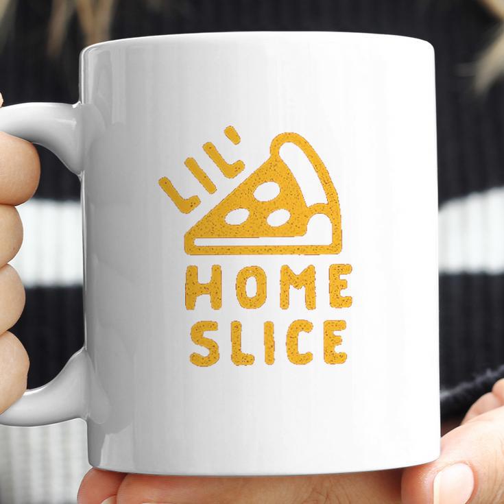 Toddler Lil Home Slice Funny Pizza Pie Younger Sibling Family Coffee Mug