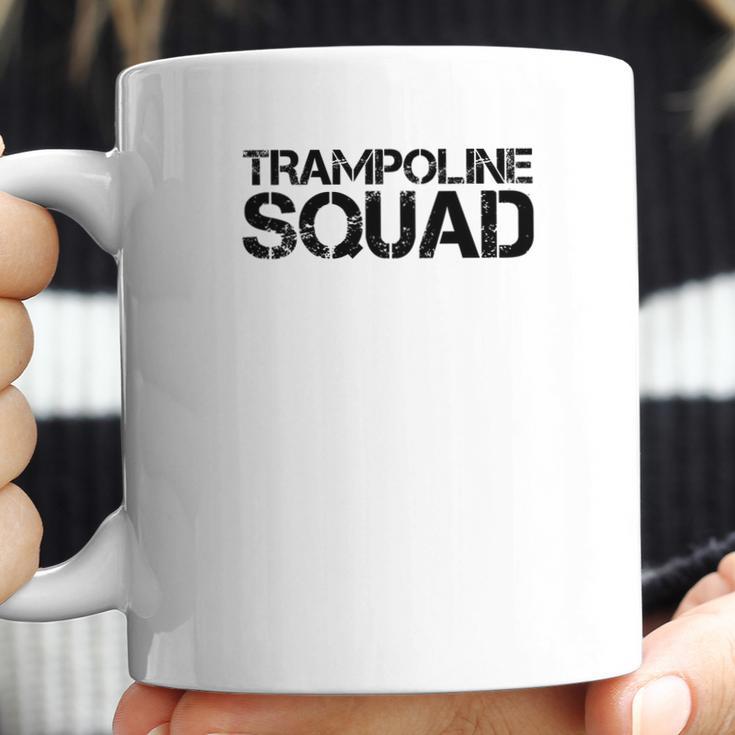 Trampoline Squad Funny Gymnast Bounce Jump Gift Idea Coffee Mug