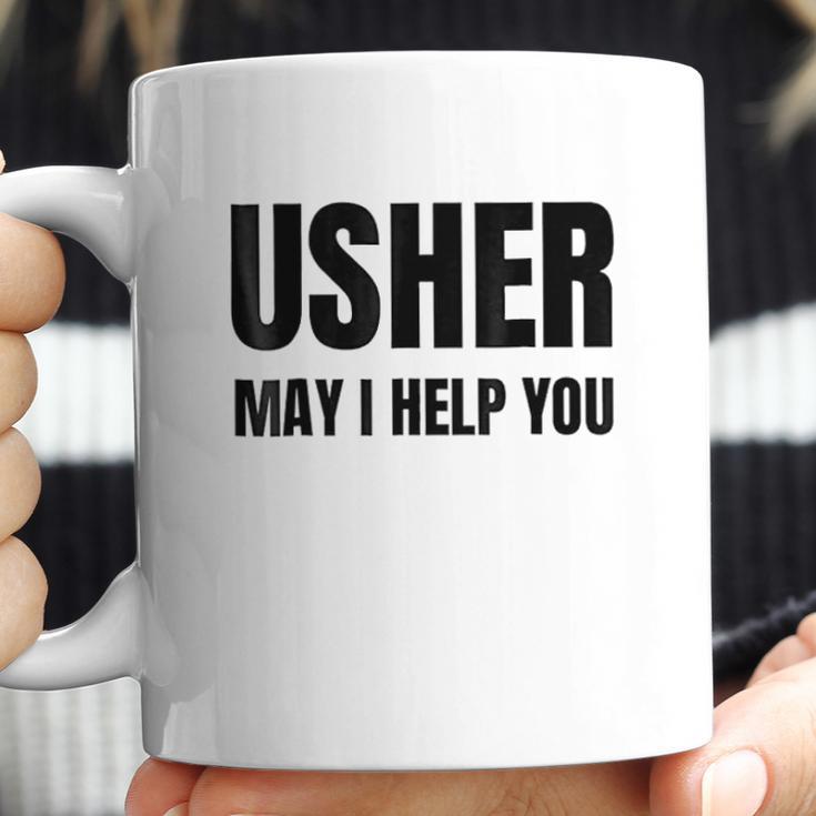 Usher Uniform Christians Gift Coffee Mug