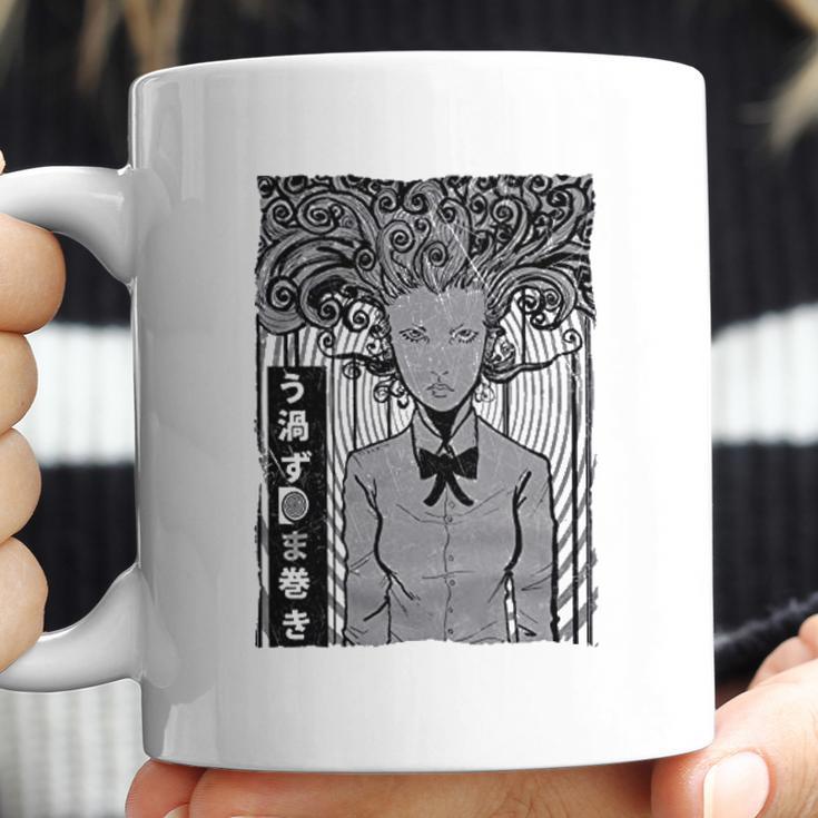 Uzumaki Spiral Cult Junji Ito Horror Coffee Mug