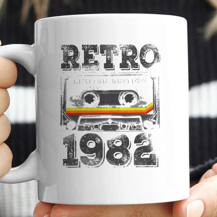 Vintage 1982 40 Years Old Cassette Tape 40Th Birthday Coffee Mug