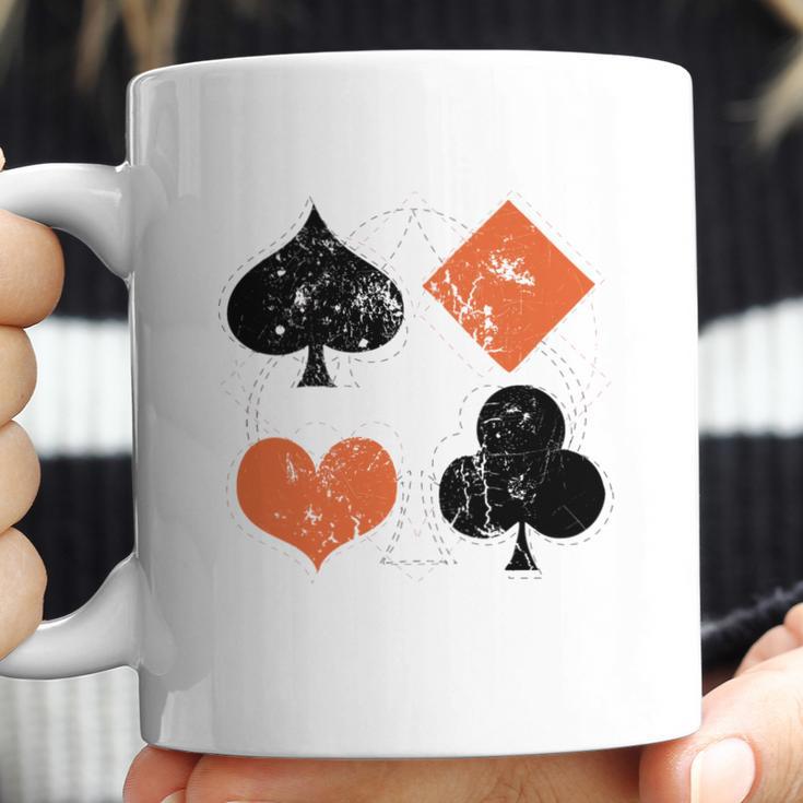 Vintage Poker Playing Cards Coffee Mug