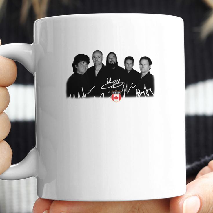 Vintage The Tragically Hip Mono Picture Coffee Mug