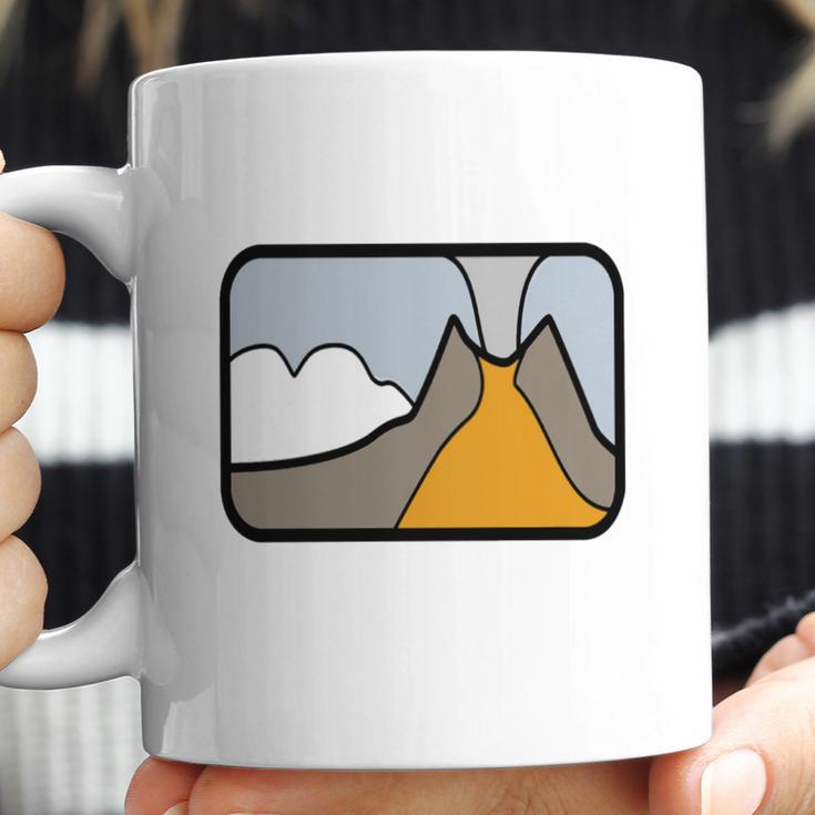 Volcano Scene Coffee Mug