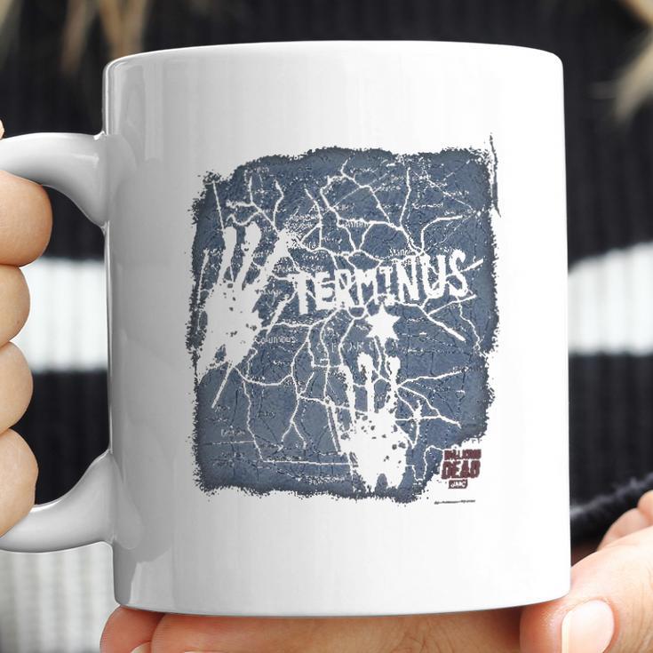 The Walking Dead Terminus Map Coffee Mug