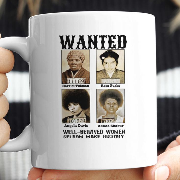 Wanted Harriet Tubman Angela Davis Assata Shakur Coffee Mug