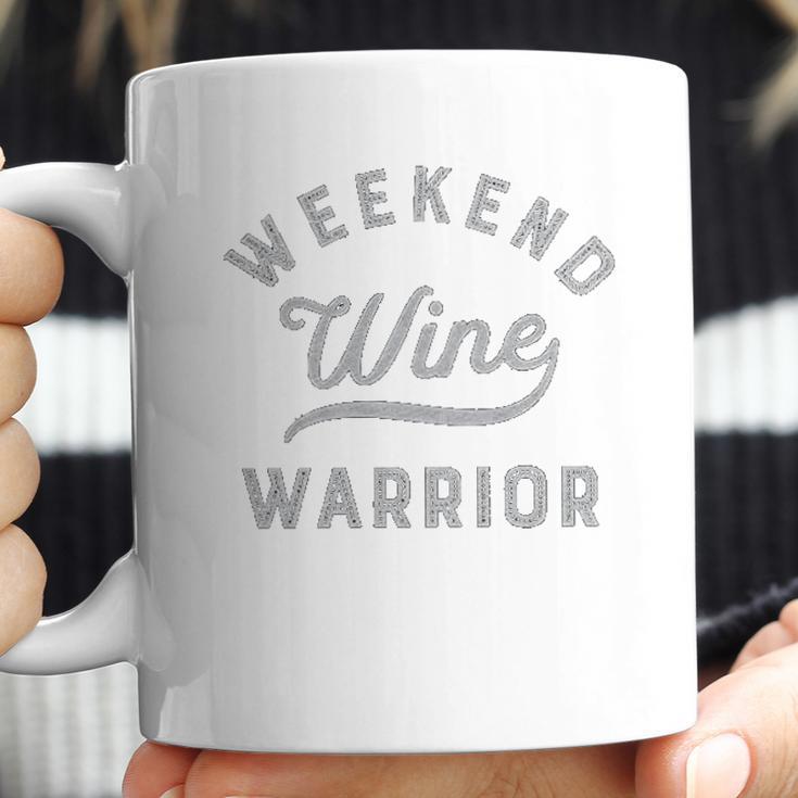 Weekend Warrior Wine Coffee Mug