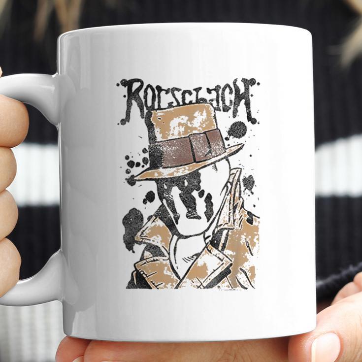 Watchmen Rorschach Splatter Coffee Mug