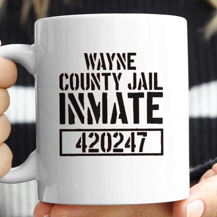 Wayne County Jail Inmate Prison Halloween Costume Coffee Mug