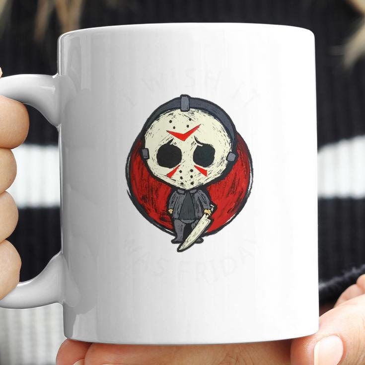 I Wish It Was Friday Jason Voorhees Coffee Mug