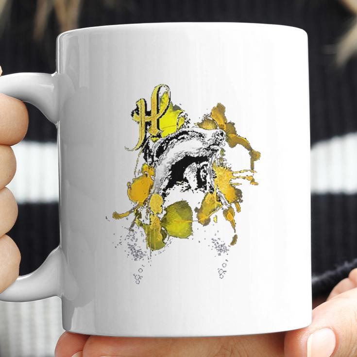 Womens Harry Potter Urban Elegance Hufflepuff Badger Coffee Mug