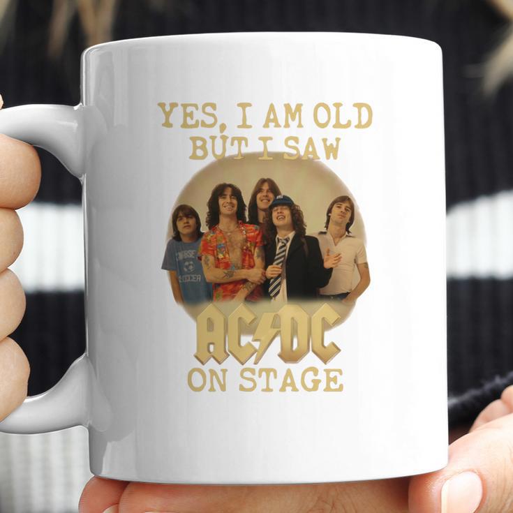 Yes I Am Old But I Saw Acdc On Stage Coffee Mug