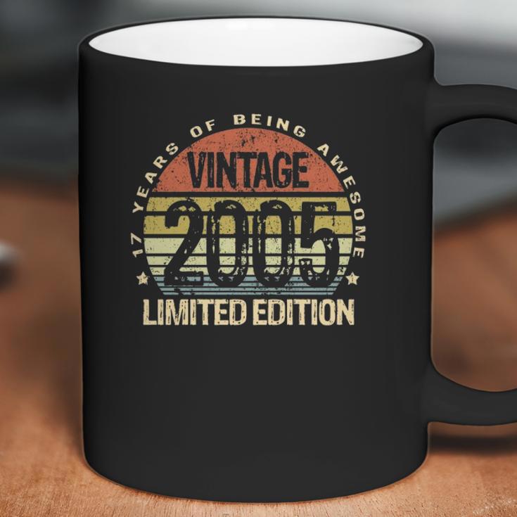 17 Years Old Gifts Vintage 2005 Limited Edition 17Th Birthday Coffee Mug