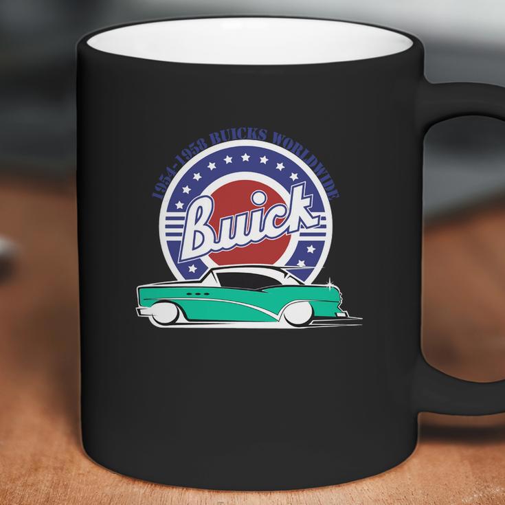 1954 Buick Turquoise White Coffee Mug