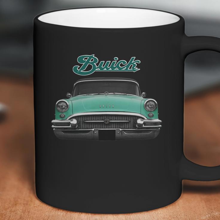 1955 Buick Two Side Green Coffee Mug