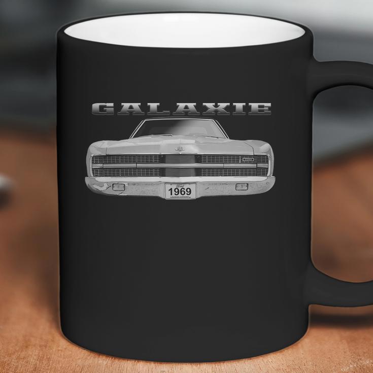 1969 Ford Galaxie Ltd Two Sided White Coffee Mug