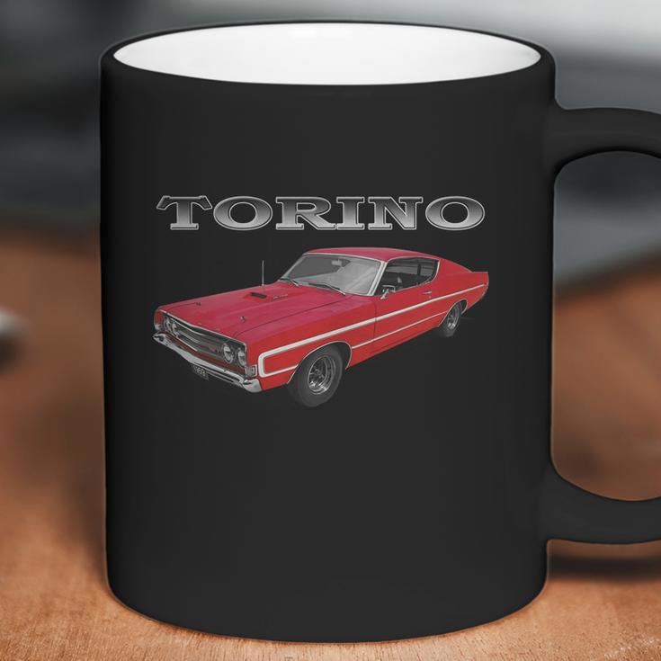 1969 Ford Torino Gt Red Coffee Mug