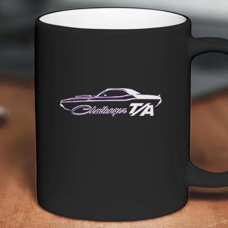 1970 Dodge Challenger Ta Classic Outline Design Coffee Mug