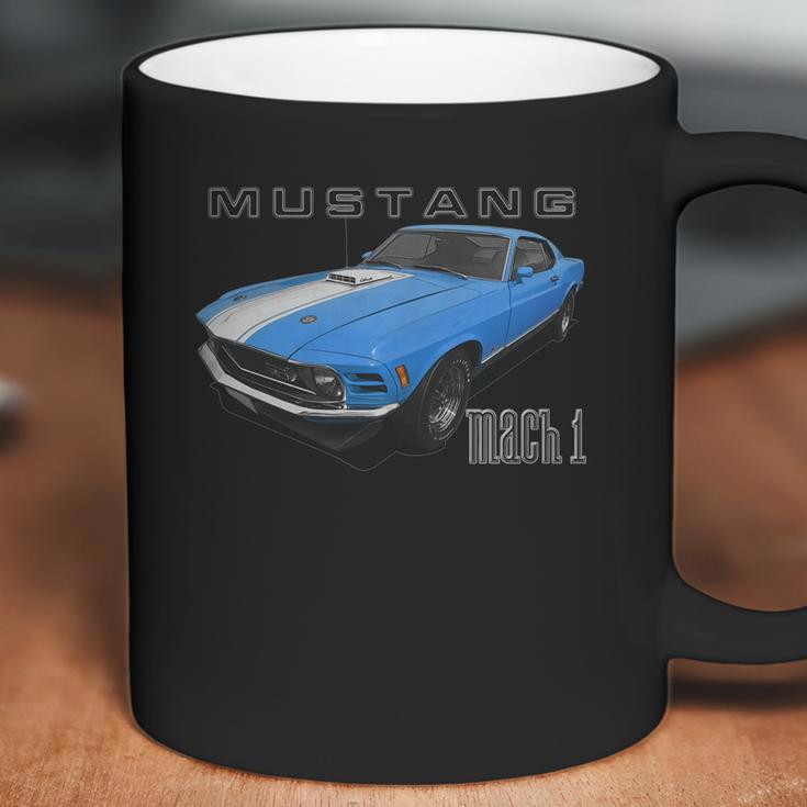 1970 Ford Mach1 Blue Coffee Mug