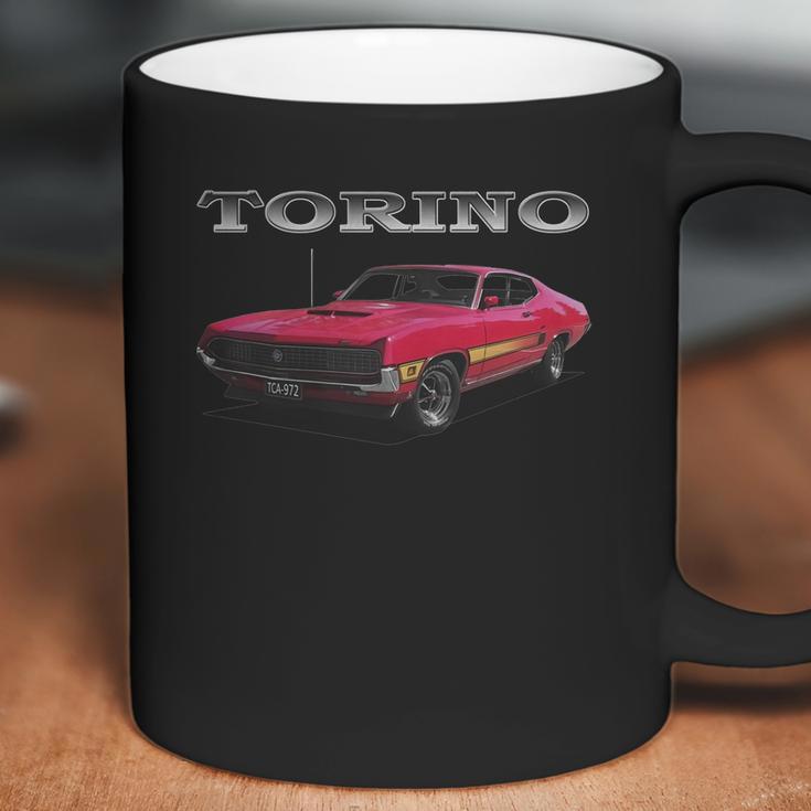 1970 Ford Torino Gt Red Coffee Mug