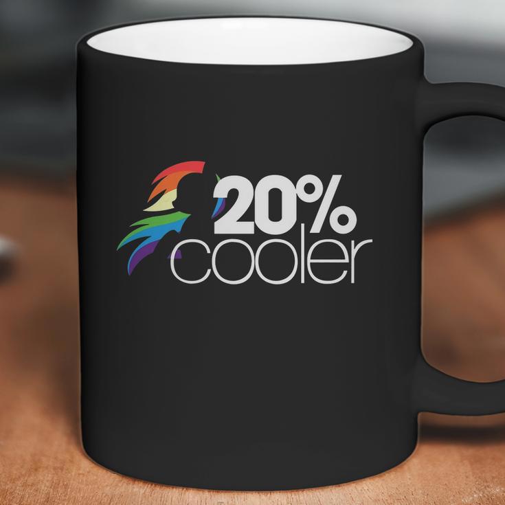 20 Cooler 20 Percent Cooler Cloud My Little Pony Friendship Is Magic Rainbow Dash Coffee Mug