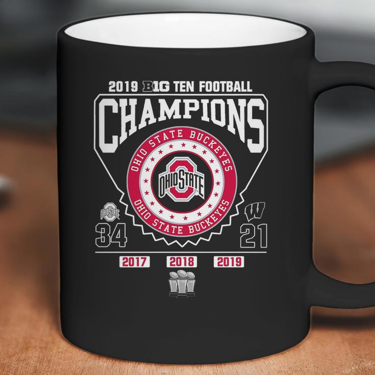 2019 Big Ten Football Champions Ohio State Buckeyes 34 21 Shirt Coffee Mug