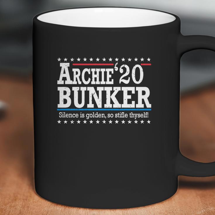 2020 Archie Bunker Silence Is Golden So Stifle Thyself Coffee Mug