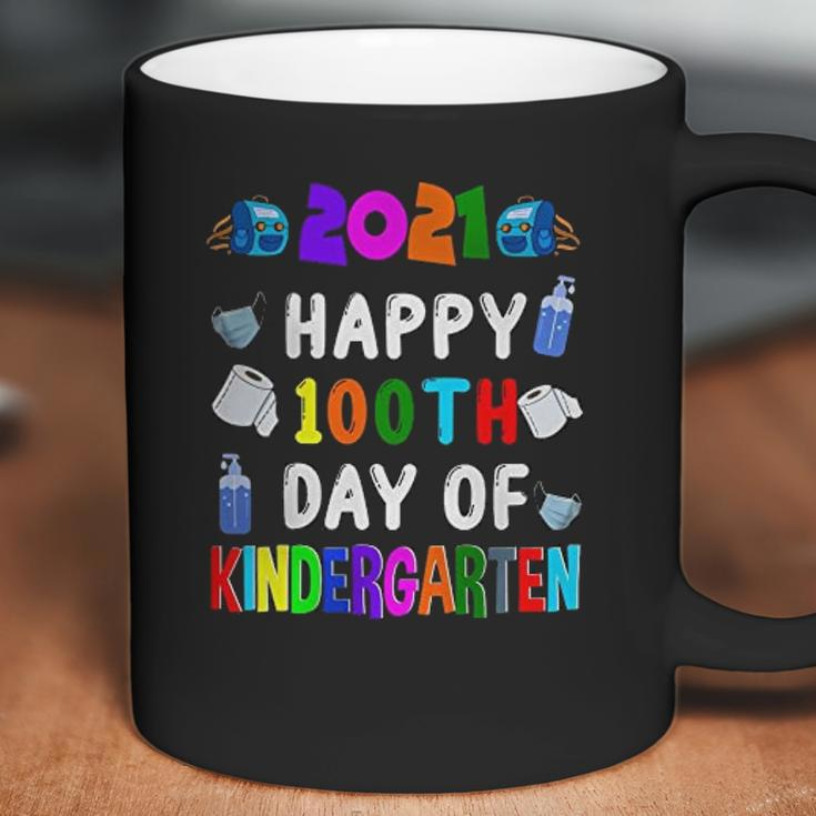 2022 Happy 100Th Day Of Kindergarten Cute 100 Days Coffee Mug