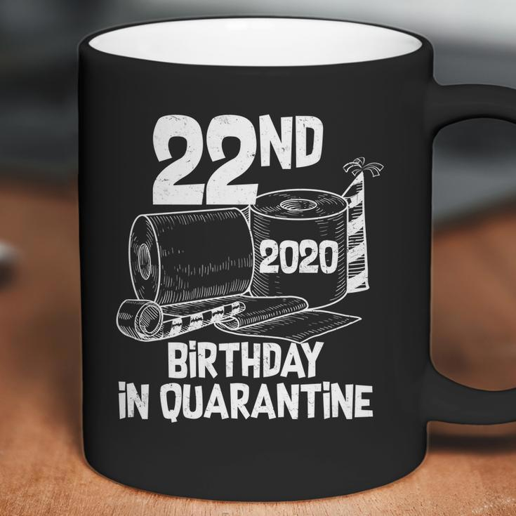 22Nd Birthday In Quarantine Toilet Paper Party Coffee Mug