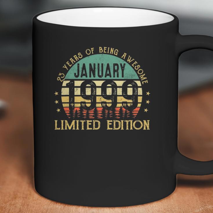 23 Years Old 23Rd Birthday Gifts Vintage January 1999 Ver2 Coffee Mug