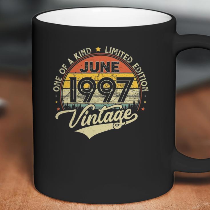 25Th Birthday Gifts 25 Years Old Retro Born In June 1997 Ver2 Coffee Mug