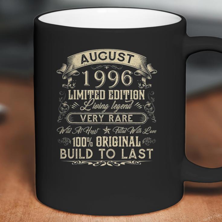 26Th Birthday Gift 26 Years Old Retro Vintage August 1996 Ver2 Coffee Mug